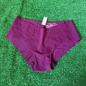 Victoria's Secret Highugger Hipster Lighweight Bonded Burgundy Panty Size S NEW